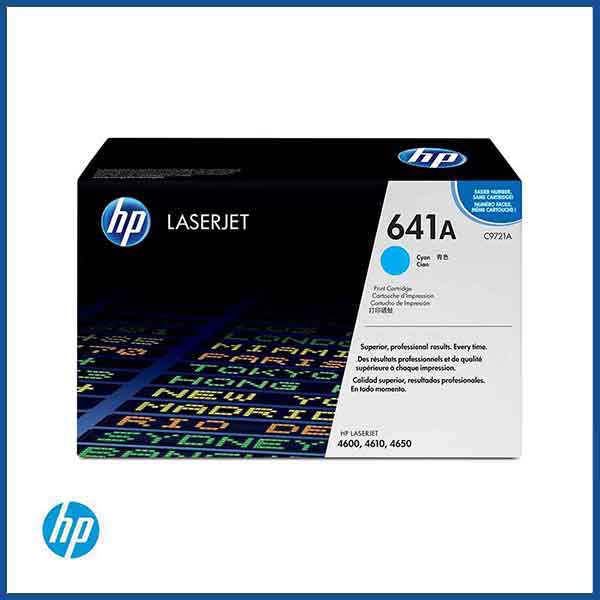 HP 641A (C9721A) Cyan Toner Cartridge